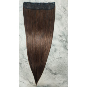 Color 4m27 One piece XXL, straight clip in hair extensions by proextend synthetic hair (60cm)