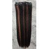 10pc XXL 45cm straight, ultra heat resistant synthetic hair ProExtend