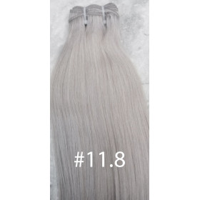 Color 11.8 45cm medium drawn European Virgin remy human hair weave 100g (1 bundle)