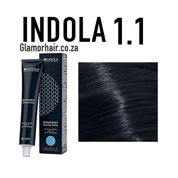 1.1 blue black Indola Professional 60ml +60ml 20vol developer