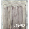 Color 18A60 45cm 110g 100% Indian remy Halo extensions