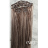 Color 7A613 60cm XXL 10pc 170g High quality Indian remy clip in hair