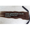 Color 8M613 50cm Basic 60g 100% silky straight Indian human hair tie on ponytail
