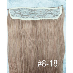 Color 8-18 40cm 110g 100% Indian remy Halo extensions