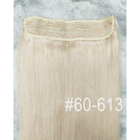 Color 60-613 35cm 110g 100% Indian remy Halo extensions