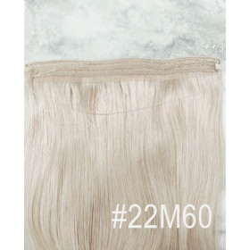 Color 22M60 40cm 60g basic 100% Indian remy Halo extensions