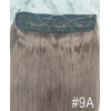 Color 9A 45cm 110g 100% Indian remy Halo extensions