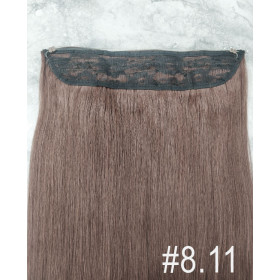Color 8.11 50cm 110g 100% Indian remy Halo extensions