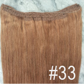 Color 30 55cm 110g 100% Indian remy Halo extensions