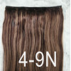 Color 4-9N 45cm one piece 120g High quality Indian remy clip in hair
