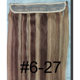 Color 6-27 50cm 110g 100% Indian remy Halo extensions