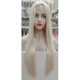 Color 60 mid parting straight cosplay wig
