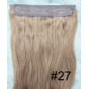Color 27 40cm 60g basic 100% Indian remy Halo extensions