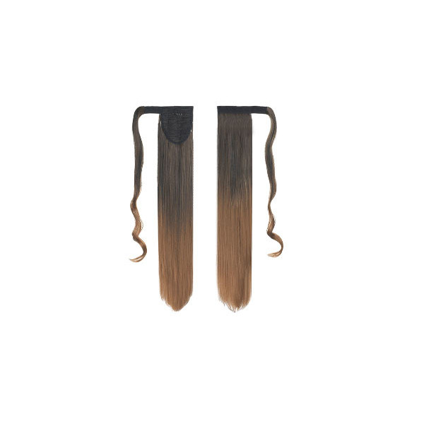 SALE 1T27, velcro straight ponytail 55cm by ProExtend (BlackT27)