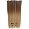 SALE 10t16 Ombre volumizer 50g, straight clip in hair extensions by ProExtend synthetic hair (60cm)