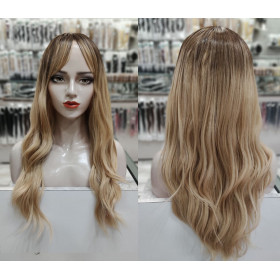rooted blonde wig by Emmor-synthetic hair (mqf287-1)