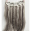 Color 9A60 55cm one piece 120g High quality Indian remy clip in hair