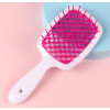 White & pink  Detangling blowdry brush