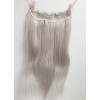 Color 60 50cm one piece 120g High quality Indian remy clip in hair