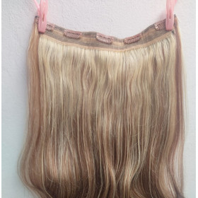Color 8-613 55cm one piece 120g High quality Indian remy clip in hair