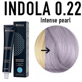 0.22 Creator intense pearl (anti-yellow) Indola Professional permanent color 60ml +60ml 20vol developer