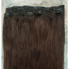 Color 4 60cm 3pc 120g High quality Indian remy clip in hair
