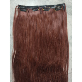 Color 33 40cm 3pc 120g High quality Indian remy clip in hair