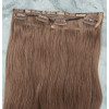 Color 12 35cm 3pc 120g High quality Virgin Indian remy clip in hair