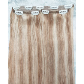 Color 27-613 45cm 3pc 120g High quality Indian remy clip in hair