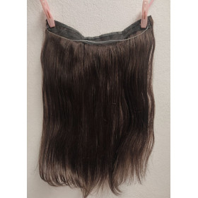 Color 2 30cm 60g basic 100% Indian remy Halo extensions