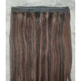 Color 1B-30 40cm 60g basic 100% Indian remy Halo extensions