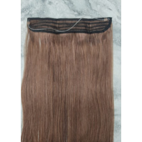 Color 8 40cm 60g basic 100% Indian remy Halo extensions