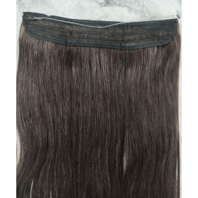 Color 1B 50cm 60g basic 100% Indian remy Halo extensions