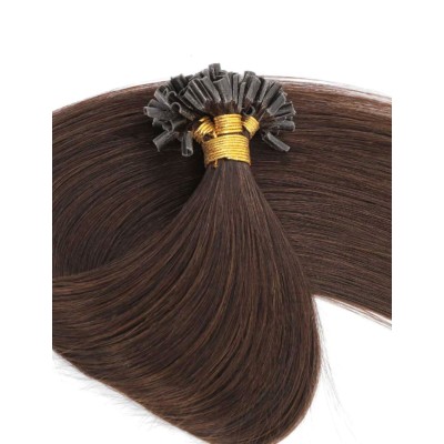 Colors 4 45cm U tip Indian remy human hair (10 strands)