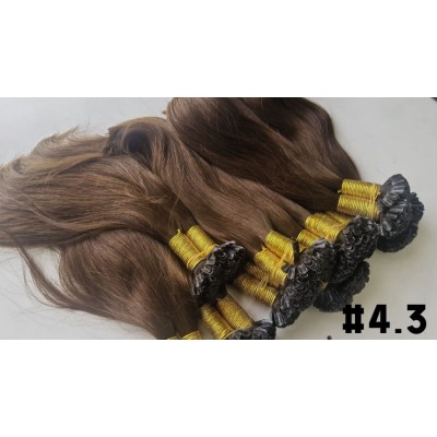 Colors 4.3 40cm U tip Indian remy human hair (10 strands)