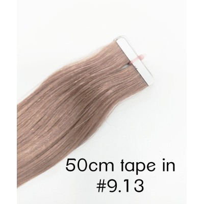50cm 9.13 Tape in hair extensions 10pc European remy human hair