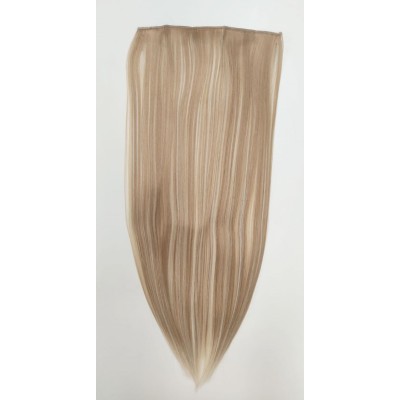 *16h60 Straight, Easy flip XXL Synthetic halo hair extensions 60cm