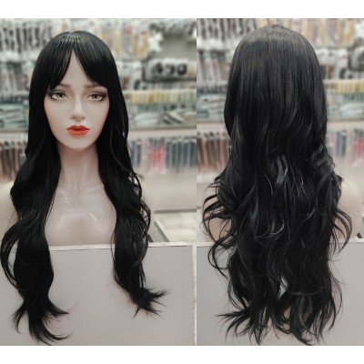 Fringed wavy wig by Emmor-synthetic hair (MQF2074-6)