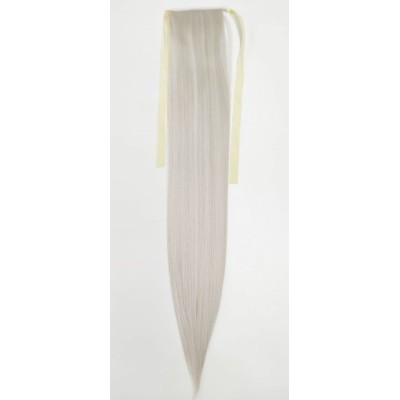 H88/60  Ash mix blonde color tie on straight ponytail 55cm by ProExtend