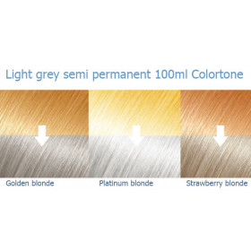 500ml Colortone S211 Light grey toner for light blonde hair（semi permanent type)