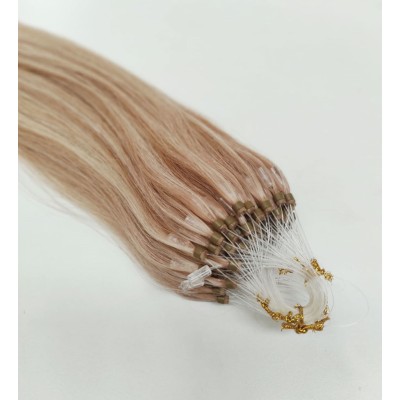 Color 9-613 Supreme blonde 45cm 100pc micro loop 100% Virgin European human hair
