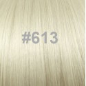 Color 613 40cm 60g volumiser 100% Indian remy one piece clip in hair