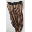 Color 8-613 50cm 60g volumiser 100% Indian remy one piece clip in hair