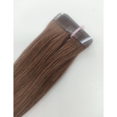 40cm *8.13 light golden brown Tape in hair extensions 10pc European remy human hair