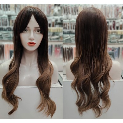 Ombre brown wig by Emmor-synthetic hair (LC237-2)