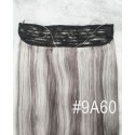 Color 9A60 45cm 60g basic 100% Indian remy Halo extensions
