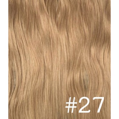 Color 27 50cm 60g volumiser 100% Indian remy one piece clip in hair