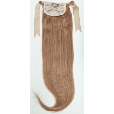 Color 30 50cm XXL 100% Indian remy human hair tie on ponytail