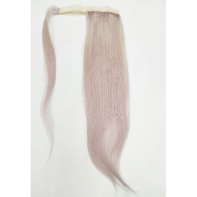 Color 60 40cm 60g basic 100% Indian remy velcro ponytail
