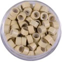 *beach blonde -small bag 100pc silicone lined micro rings